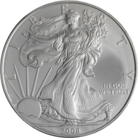USA-1 Dollar-2008-AGstgl-Silver Eagle-RS