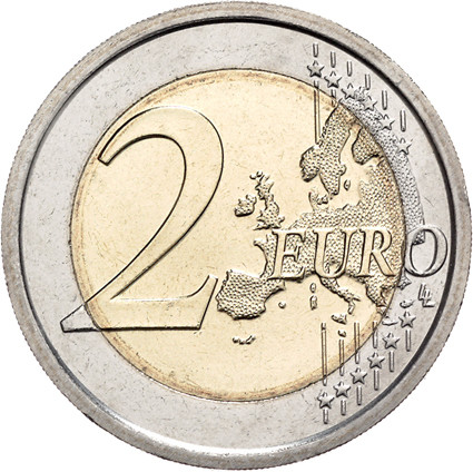 2 Euro Gedenkmünze 2015 Zollunion EU 