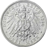 Wertseite Baden 3 Mark Friedrich II 1908 - 1915 - Jäger 39