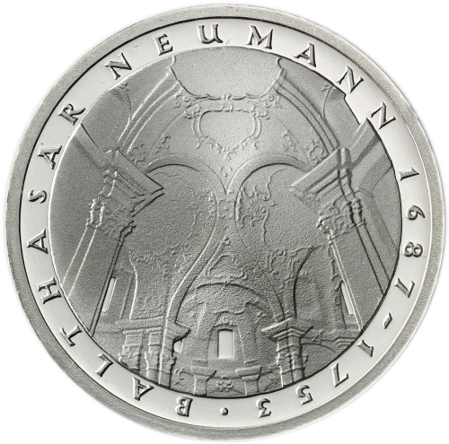 Deutschland 5 DM Silber 1978 Stgl. Balthasar Neumann