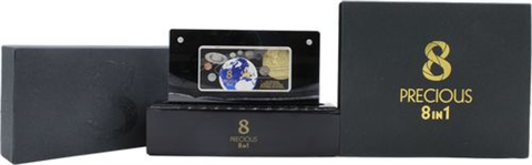 Solomon Islands-5 Dollar-2016-AG-Precious8in1-Planeten-Etui