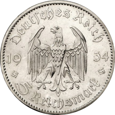 Drittes-Reich-2-Reichsmark-1934-Garnisonskirche-I