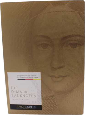 Deutschland-5-1000Mark-8x0,5gAUpp-Die D-Mark Banknoten-RS