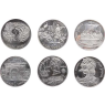 Tunesien-6x1Dinar-1969-AGbfr-GeschichteTunesiens-RS