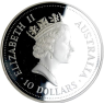 Australien-10-Dollar-1992-pp-10-oz-Silber-Kookaburra-VS1