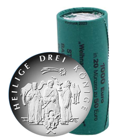 Deutschland-20x50Euro-2026-Münzrolle-Heilige-Drei-Könige-RS
