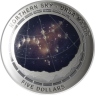 Australien-5 Dollar-2016-AGpp-Farbe-Northern Sky-RS