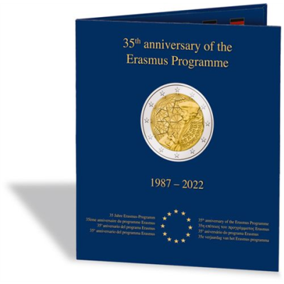 365444 - presso-muenzalbum-erasmus-fuer-23x-2eur-muenzen-2022