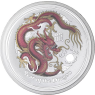 Australien-50 Cent-2012-AGstgl-Drache-FD-Farbe-RS