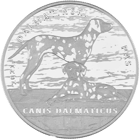 Kroatien-10Kuna-2021-1OzSilber-Dalmatiner-RS