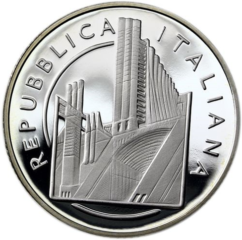 Italien 10 Euro 2009 PP 100 Jahre Futuristische Bewegung III