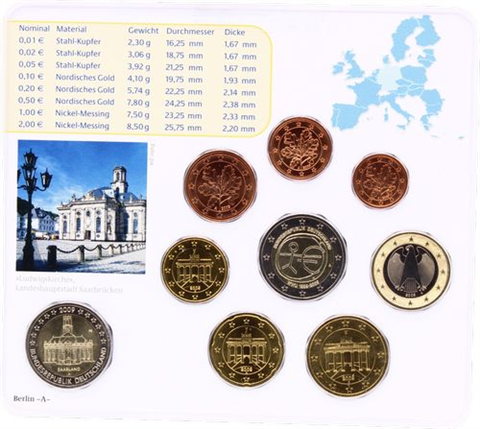 Deutschland-5,88 Euro-2009-Stgl-Kurs-MzzA-RS