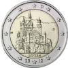 Deutschland-2-Euro-2012-Schloss-Neuschwanstein-D