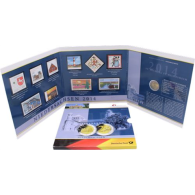 Deutschland-2Euro-Briefmarken-2014-Michael zu Hildesheim-Folder