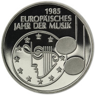 Deutschland 5 DM 1985 PP Europäisches Jahr der Musik in Münzkapsel