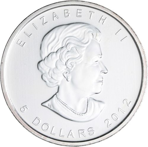 Kanada-5 Dollar-2012AGstgl-Puma-Farbe-RS