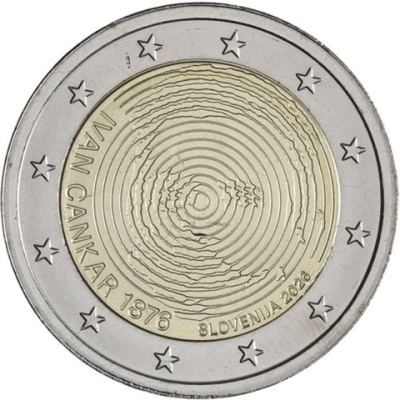 Slowenien-2 Euro-2026-bfr-Ivan Cankar-RS