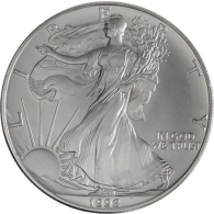 USA-1 Dollar-1992-AGstgl-Silver Eagle-RS
