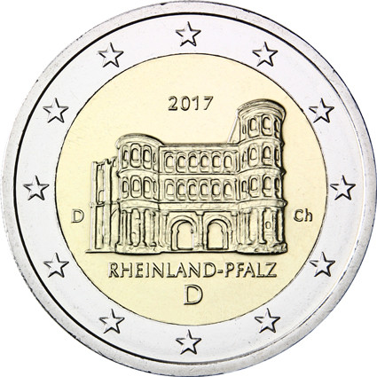 2 Euro Gedenkmuenze Porta Nigra 