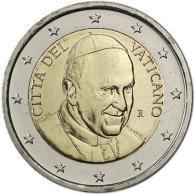 Vatikan 2 Euro Papst Franziskus Jahrgang Historia Wahl 