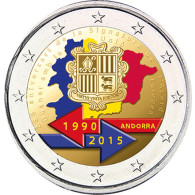 Andorra 2 Euro 2015 Stgl. 25 Jahre Zollunion mit der EU FARBE
