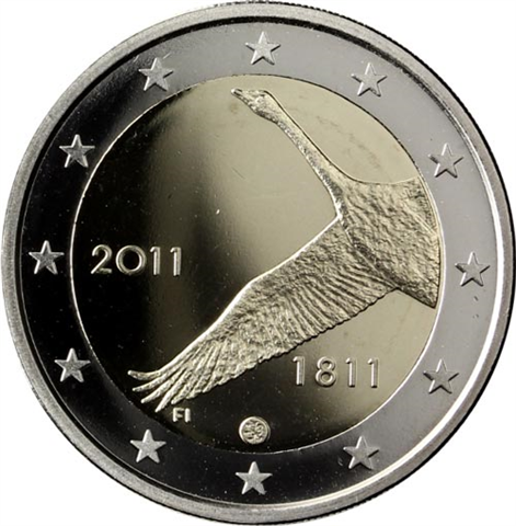 Finnland-2-Euro-2011-PP-200-Jahre-Bank-von-Finnland-I
