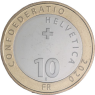 Schweiz-10 Franken-2020-Stgl-Lepus-VS