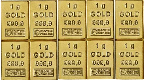 10-Gramm-Gold