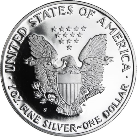 USA-1 Dollar-1991-AGpp-Silver Eagle-RS