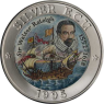Großbritannien-Ecu-1995-AGstgl-Farbe-Sir Walter Raleigh-RS