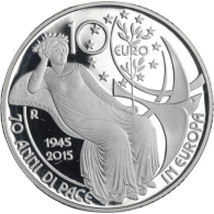 Italien-10 Euro-2015-AGpp-Peace in Europe-RS