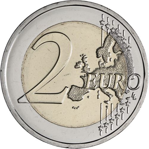 Frankreich-2 Euro-2026-Kursmünze-RS