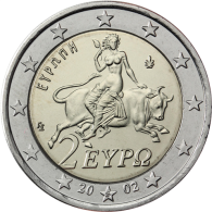 Griechenland 2 EUro 2002 Mzz. S