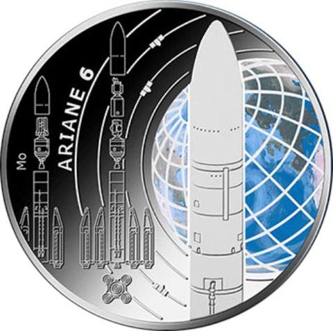 Deutschland-5Euro-2026-MZZ-A-CuNiPP-Erforschung-des-Weltraums-Ariane-6-RS