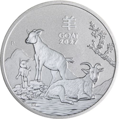 Australien-1 Dollar-2027-AGstgl-LunarIII-Ziege-RS