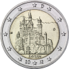Deutschland-2-Euro-2012-Schloss-Neuschwanstein-G