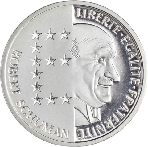 Frankreich-10 Francs-1986-AGpp-Robert Schuman-RS