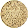 Kaiserreich 10 Mark 1891-1898 König Albert von Sachsen J.263 