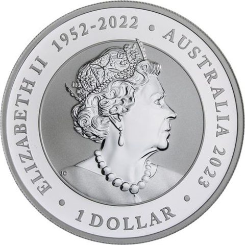 Australien-1Dollar-2023-AGstgl-Schwan-RS