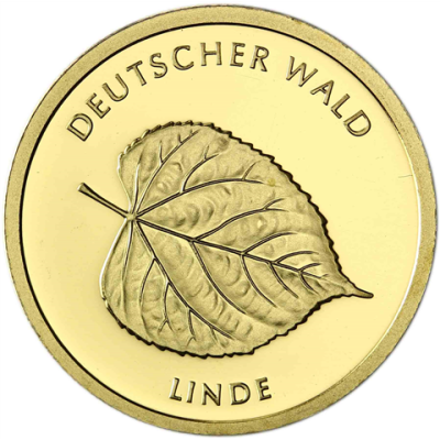 Deutschland 20 Euro 2015 Sgl. Deutscher Wald Linde