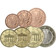 Deutschland-1-Cent-1-Euro-D