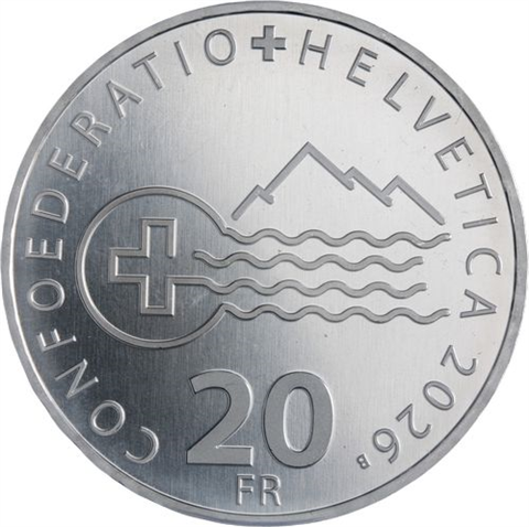 Schweiz-20 Franken-2026-AGstgl-Genfersee-RS