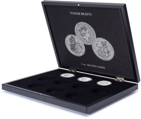 368022 - volterra-uno-muenzkassette-fuer-10-silbermuenzen-tudor-beasts-in-kapseln