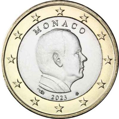 Monaco-1-Euro-2023-Albert