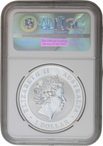 Australien-1Dollar-2015-AgStgl-MS70-Slab-Pferd-RS