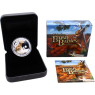 Australien-50 Cent-2010-AGpp-Kangaroo-Farbe-Etui