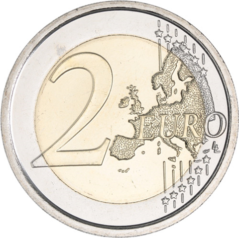 Italien-2Euro-2025-bfr-Kursmünzen-lose-RS