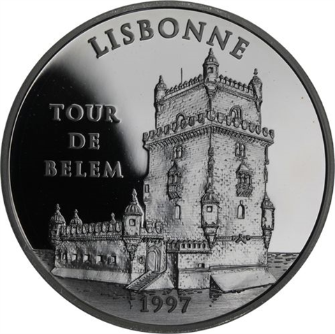 Frankreich-15 Euro 100 Francs-1997-AGpp-Tore de Belem-RS