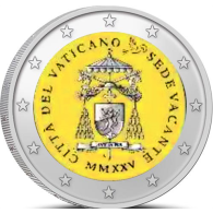 Vatikan-2Euro-2025-Sede-vacante-RS