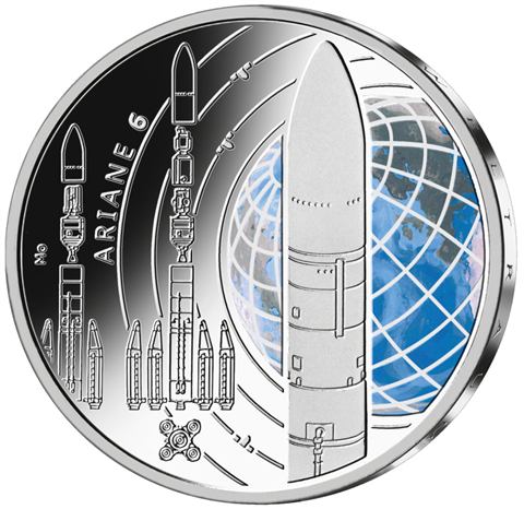 Deutschland 5 Euro 2026 - Ariane 6 - Erforschung des Weltraums Forerseite